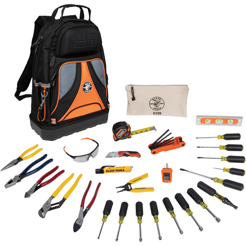 Electrician's Tool Kit, 28 Pieces Les Fournitures Industrielles Méga