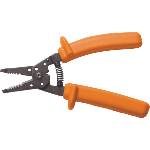 Pince &agrave; d&eacute;nuder a/coupe-fil isol&eacute;e Klein-Kurve Les Fournitures Industrielles Méga