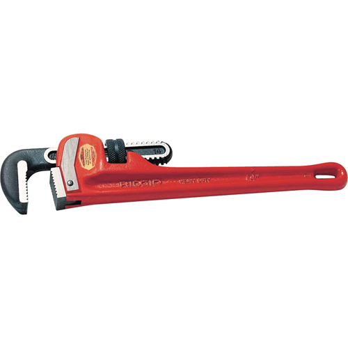 Straight Pipe Wrench #48, 6" Jaw Capacity, 48" Long, Powder Coated Finish Les Fournitures Industrielles Méga