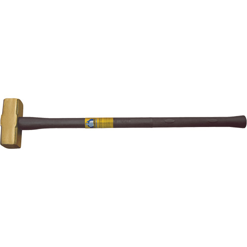 Brass Sledge Hammer, 10 lbs. Head Weight, 36" L Les Fournitures Industrielles Méga