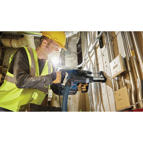 SDS-Plus&reg; Rotary Hammer, 1-1/8", 8 A, 0-4000 BPM, 0-900 RPM, 2.4 ft.-lbs. Les Fournitures Industrielles Méga