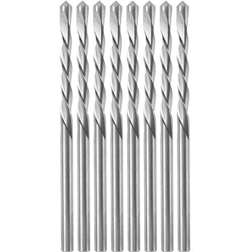 8-Piece Guidepoint Spiral Saw Bit with 1/8" Diameter, 1/8", 3/4" Flute Les Fournitures Industrielles Méga