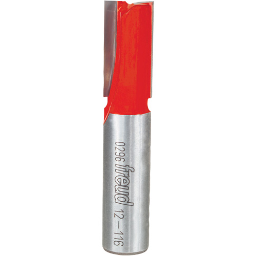 Router Bit - Double Flute Straight Bit, 1/2" Dia., 3/4" H, 2-5/8" L Les Fournitures Industrielles Méga