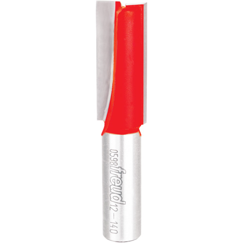 Router Bit - Double Flute Straight Bit, 5/8" Dia., 2" H, 3" L, 1/2" Shank Les Fournitures Industrielles Méga