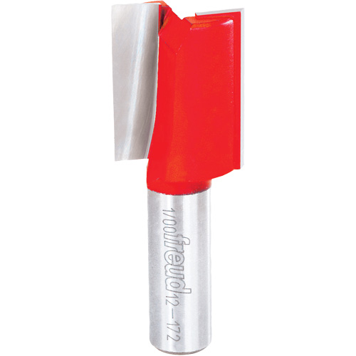 Router Bit - Double Flute Straight Bit, 1" Dia., 1-1/2" H, 3" L, 1/2" Shank Les Fournitures Industrielles Méga