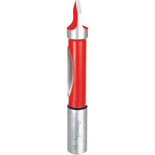 Fraise - foret guide pour panneau, 1/2" dia, 1-1/4" ha, 3-3/4" lo, 1/2" Manche Les Fournitures Industrielles Méga