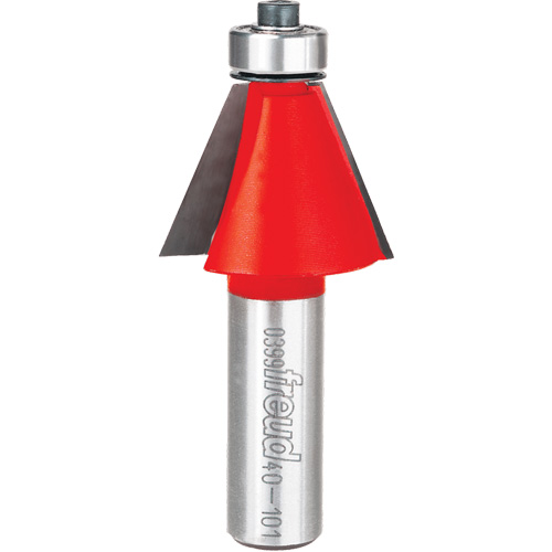 Router Bit - Chamfer Bit, 1-1/4" Dia., 1/2" Shank Les Fournitures Industrielles Méga
