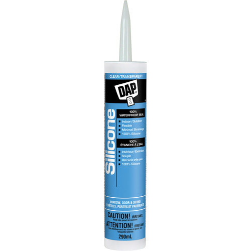 Scellant de silicone, 290 ml, Tube, Transparent Les Fournitures Industrielles Méga