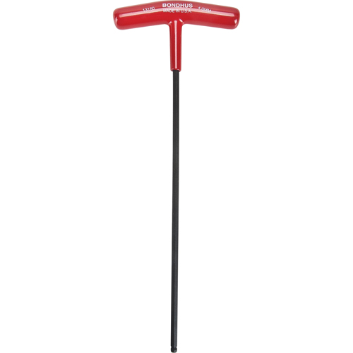 Individual Hex Keys - Metric, Ball End, 4 mm x 8.7" L, T Handle Les Fournitures Industrielles Méga