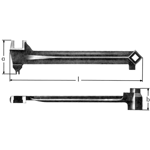 l&eacute;s &agrave; bonde, 2-1/2", Longueur de 15-1/15" Les Fournitures Industrielles Méga