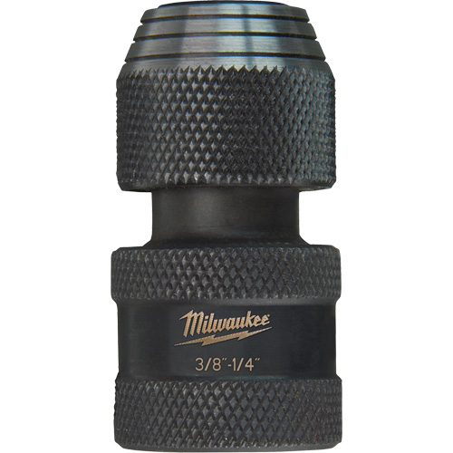 Adaptateur de douille carr&eacute;e &agrave; hexagonale pour tournevis &agrave; percussion Shockwave, Chocs, Prise 1/4", Douille 3/8", 1,875" lo Les Fournitures Industrielles Méga