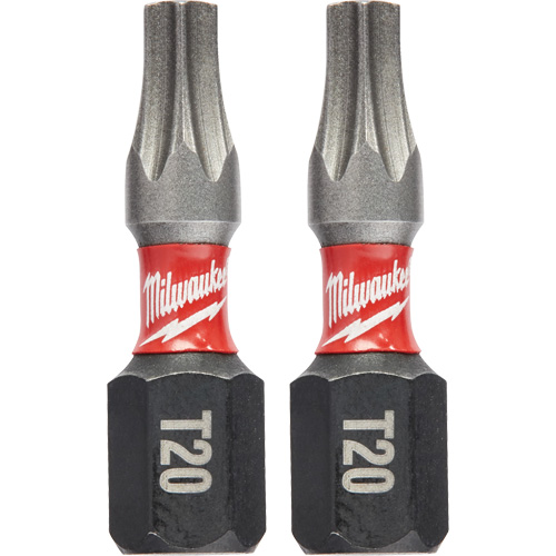 Forets &agrave; chocs Shockwave, Torx, T-20, Prise 1/4" Les Fournitures Industrielles Méga