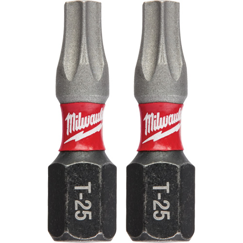 Forets &agrave; chocs Shockwave, Torx, T-25, Prise 1/4" Les Fournitures Industrielles Méga