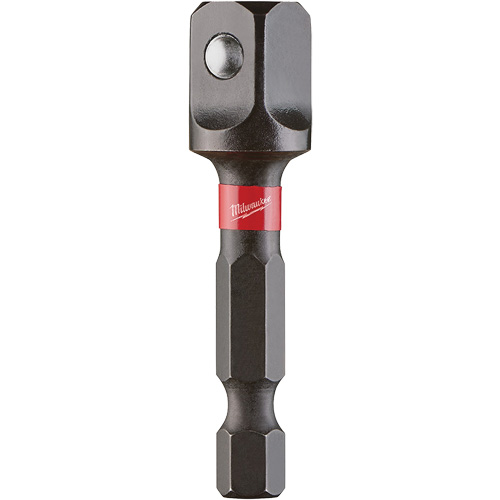 Shockwave Impact Driver Socket Adapters, 1/4" Drive Size, 3/8" Male Size, Ball, 1-7/8" L Les Fournitures Industrielles Méga