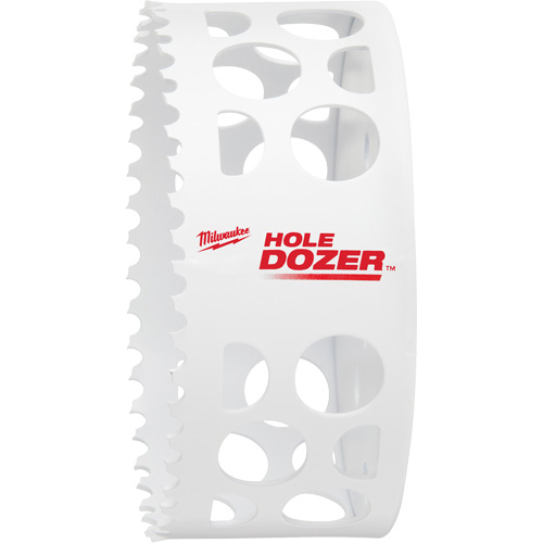Hole Dozer Hole Saw, 4-1/2", 1-5/8" Depth of Cut, Bi-Metal Les Fournitures Industrielles Méga