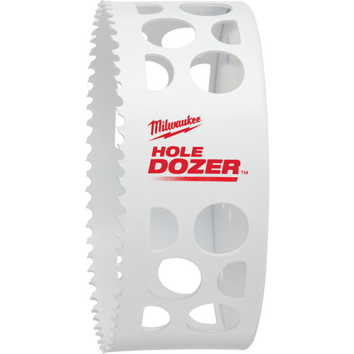 Hole Dozer Hole Saw, 4-3/4", 1-5/8" Depth of Cut, Bi-Metal Les Fournitures Industrielles Méga