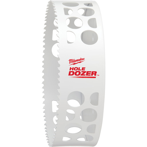 Hole Dozer Hole Saw, 6", 1-5/8" Depth of Cut, Bi-Metal Les Fournitures Industrielles Méga