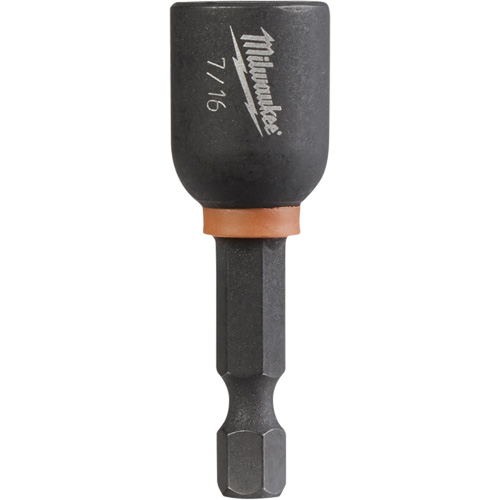Shockwave Impact Duty Nutsetter, 1/4" Tip, 7/16" Drive, 1-7/8" L, Magnetic Les Fournitures Industrielles Méga