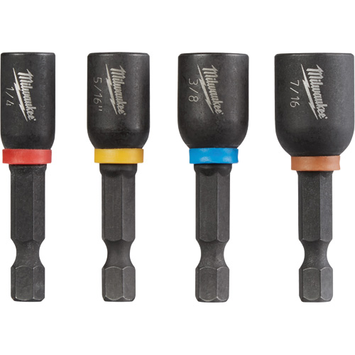 Jeu de tourne-&eacute;crous magn&eacute;tiques Shockwave Impact Duty, 4 Mcx, Tourne-&eacute;crou Les Fournitures Industrielles Méga
