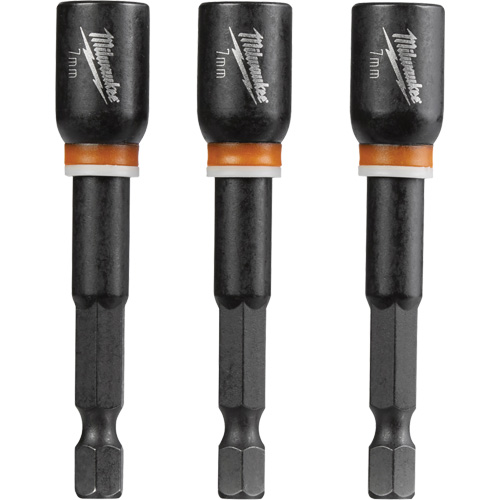 Shockwave Impact Duty Nutsetter, 1/4" Tip, 1/4" Drive, 2-9/16" L, Magnetic Les Fournitures Industrielles Méga