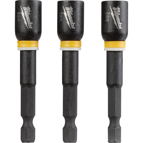 Shockwave Impact Duty Nutsetter, 1/4" Tip, 5/16" Drive, 2-9/16" L, Magnetic Les Fournitures Industrielles Méga