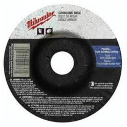 Grinding Wheel, 4-1/2" x 1/8", 7/8" Arbor, Aluminum Oxide, Type 27 Les Fournitures Industrielles Méga