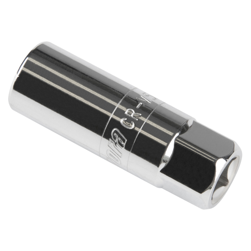 Cl&eacute; &agrave; douille pour bougie d'allumage, Prise 3/8", Douille 5/8", lo 2-9/16" Les Fournitures Industrielles Méga