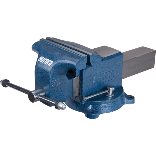 Heavy-Duty Bench Vise, 8" Jaw Width Les Fournitures Industrielles Méga