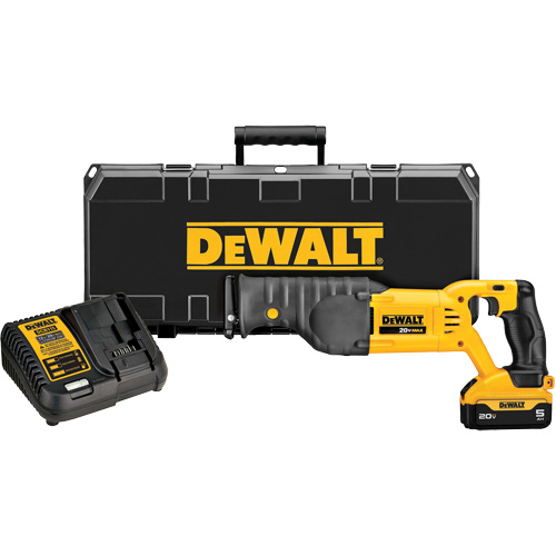 Max Reciprocating Saw Kit, 20 V, Lithium-Ion Battery, 0-3000 SPM Les Fournitures Industrielles Méga