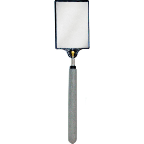 Inspection Mirror, Rectangular, 3-1/2" L x 2-1/2" W, Telescopic Les Fournitures Industrielles Méga