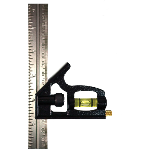 &eacute;querre combin&eacute;e Johnson 406EM, 6'' x 1'' lo, 1/32" Graduations, Acier, Ordinaire Les Fournitures Industrielles Méga