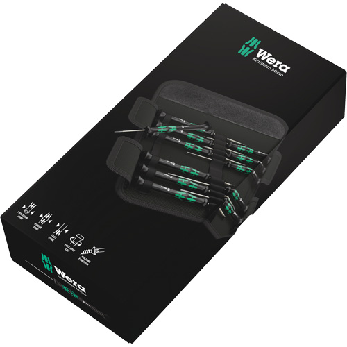 Jeu de tournevis s&eacute;rie Micro, 12 mcx Les Fournitures Industrielles Méga