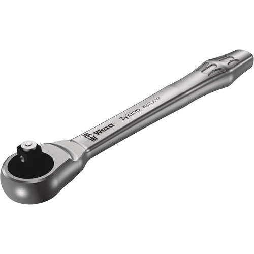 Rochet en m&eacute;tal Zyklop 1/4 &agrave; poussoir, Prise de 1/4", Poign&eacute;e Ordinaire Les Fournitures Industrielles Méga