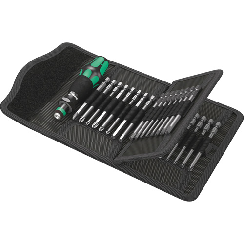 Jeu de tournevis Multi 62 Kraftform Kompakt 33 mcx, 6-5/16" lo, Prise Plastique Les Fournitures Industrielles Méga