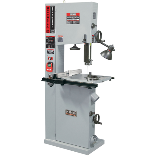 Variable Speed Bandsaw, Vertical, 220 V Les Fournitures Industrielles Méga