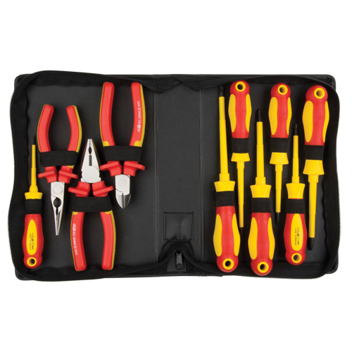 Insulated Tool Set, 1000 V, 10 Pcs Les Fournitures Industrielles Méga