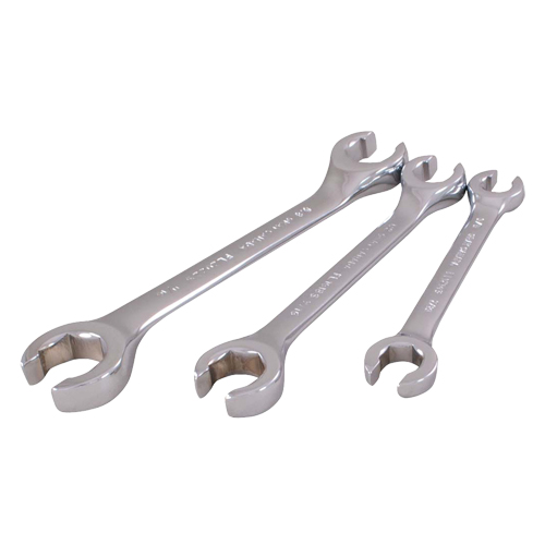 Wrench Set, Flare Nut, 3 Pieces, Imperial Les Fournitures Industrielles Méga