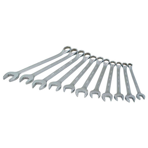 Wrench Set, Combination, 11 Pieces, Metric Les Fournitures Industrielles Méga