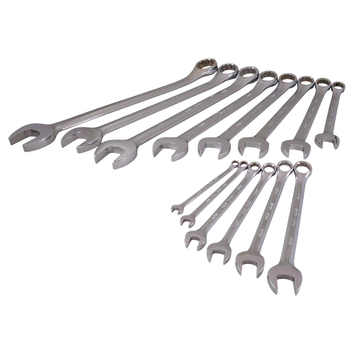 Wrench Set, Combination, 14 Pieces, Metric Les Fournitures Industrielles Méga