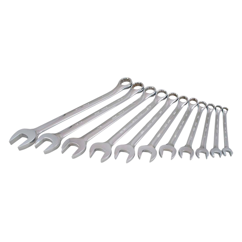 Wrench Set, Combination, 11 Pieces, Imperial Les Fournitures Industrielles Méga
