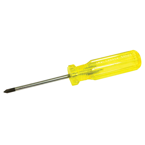 Tournevis Phillips, #1, 6-3/4" l, Prise Plastique Les Fournitures Industrielles Méga