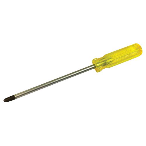 Tournevis Phillips, #2, 8-1/4" l, Prise Plastique Les Fournitures Industrielles Méga