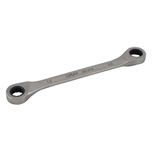 Cl&eacute; &agrave; cliquet polygonale double pour engrenage, 12 pans, 8 mm x 9 mm, Fini Ordinaire Les Fournitures Industrielles Méga