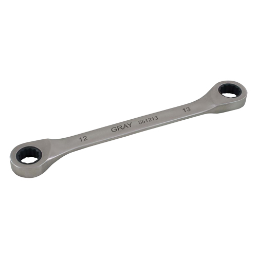 Cl&eacute; &agrave; cliquet polygonale double pour engrenage, 12 pans, 12 mm x 13 mm, Fini Ordinaire Les Fournitures Industrielles Méga