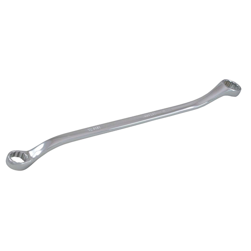 Box End Wrench, 12 Point, 8/9 mm, 15° Offset, Chrome Finish Les Fournitures Industrielles Méga