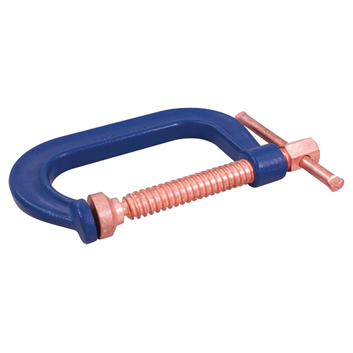 Serre-joint en C, Capacit&eacute; de 4" (102 mm), Profondeur de gorge de 3" (76 mm) Les Fournitures Industrielles Méga