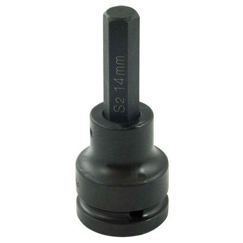 Bit Socket, Hex, 14 mm x 102 mm L, 3/4" Drive Les Fournitures Industrielles Méga