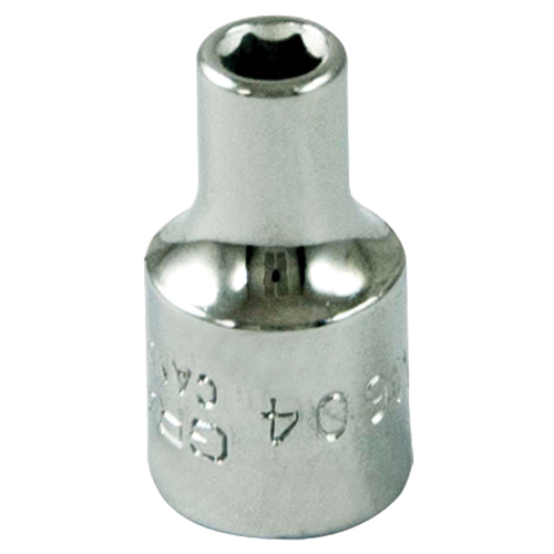 Douille, 4 mm, Prise 1/4", 6 pans Les Fournitures Industrielles Méga