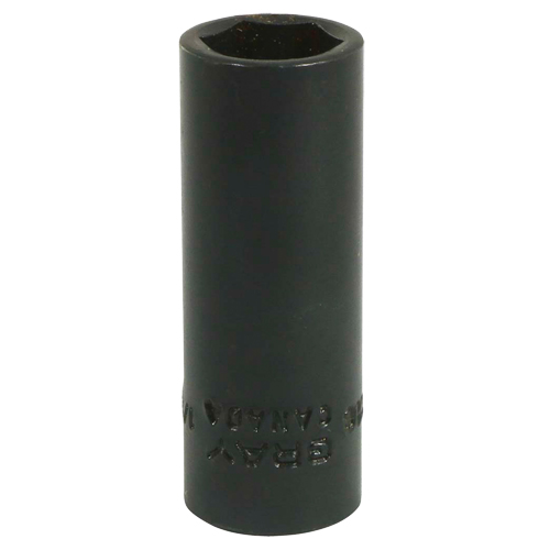 Douille, Chocs, 1/2", Prise 3/8", 6 pans, Profond Les Fournitures Industrielles Méga