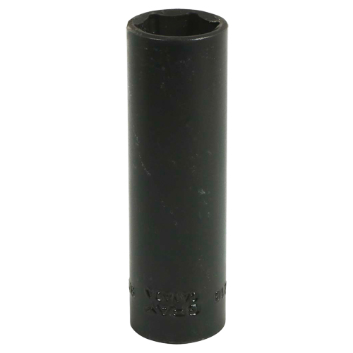 Socket, Impact, 9/16", 3/8" Drive, 6 Points, Deep Les Fournitures Industrielles Méga